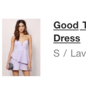 Tobi Lavender Dress